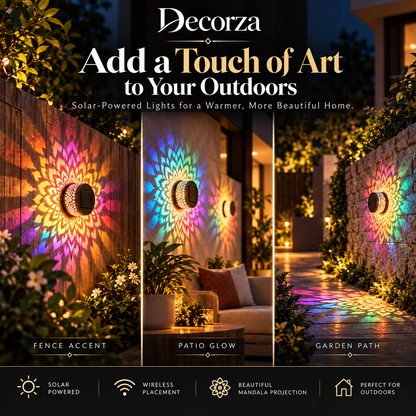 Decorza Aurelia | Solar Mandala Wall Light